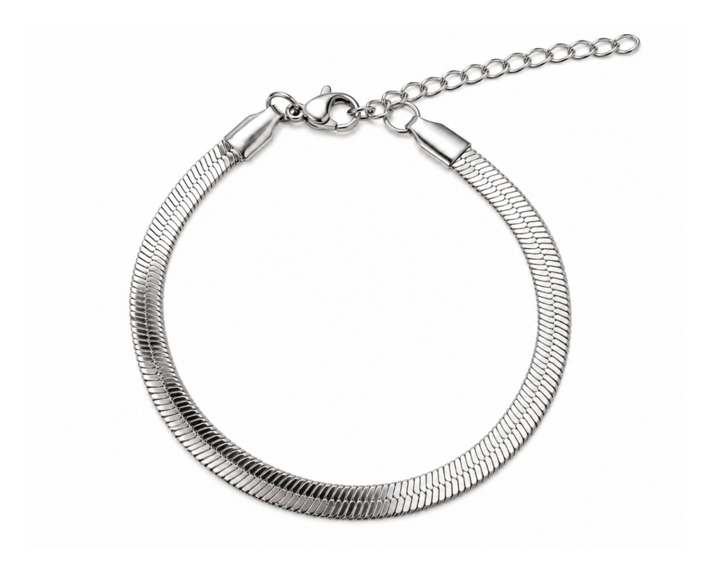 Silver Snake Bracelet