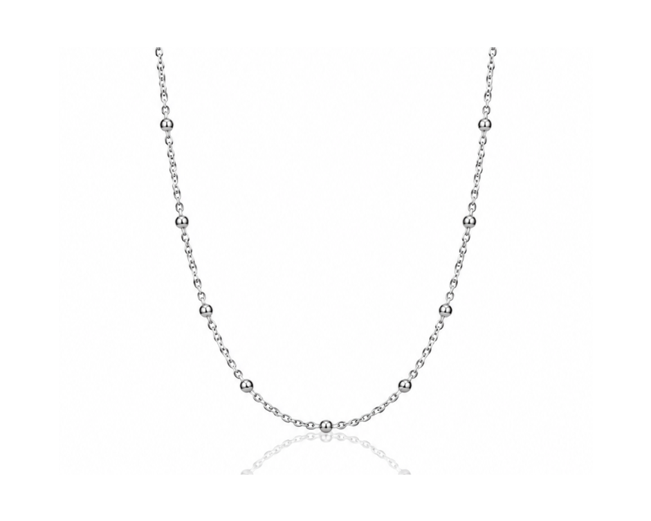 Simple Silver Necklace