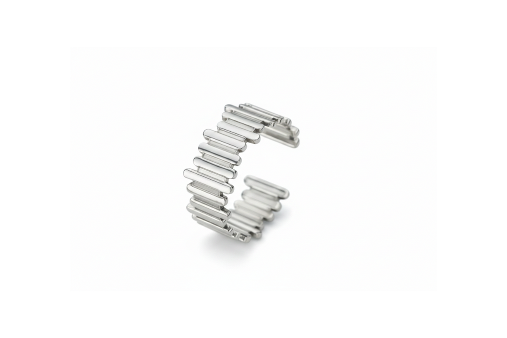 Silver Cascade Ring