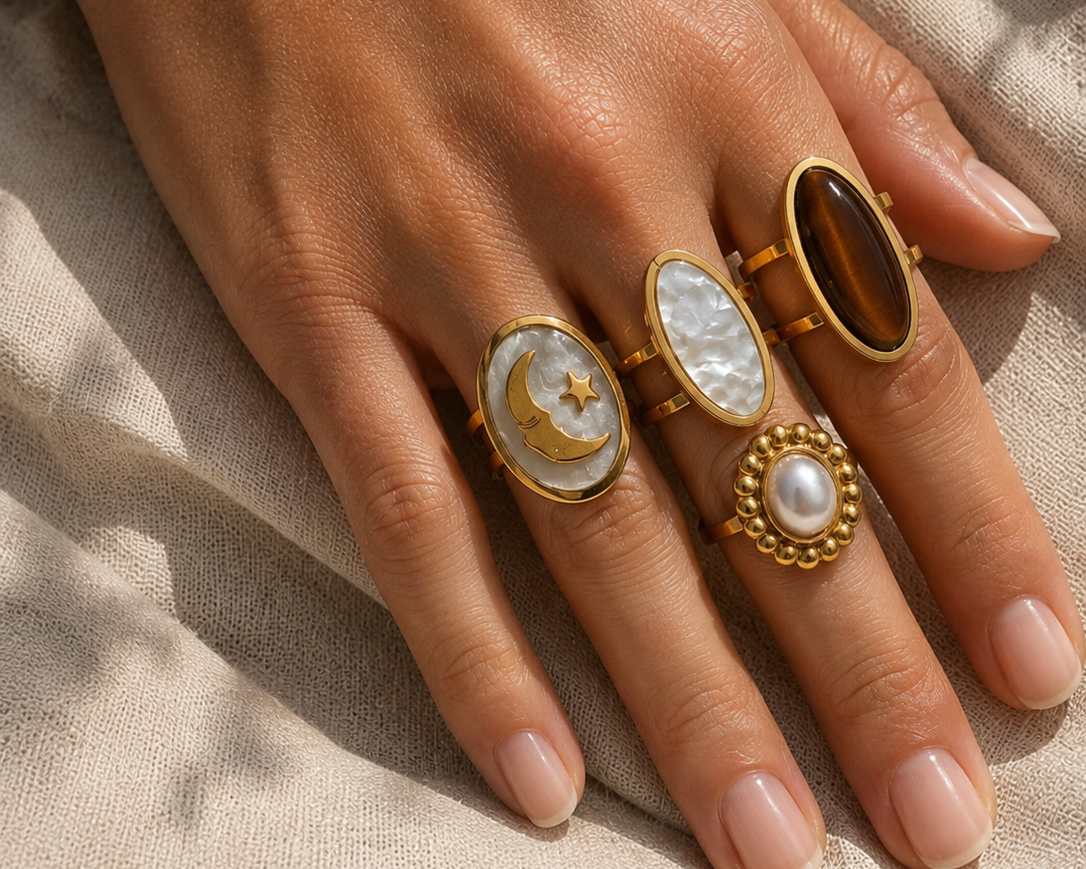 Sun and Moon Ring