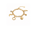 Gold Charm Bracelet