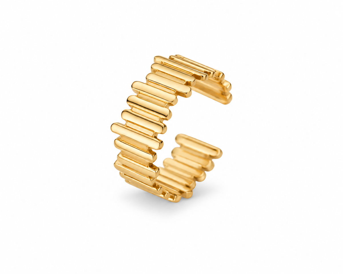 Gold Cascade Ring