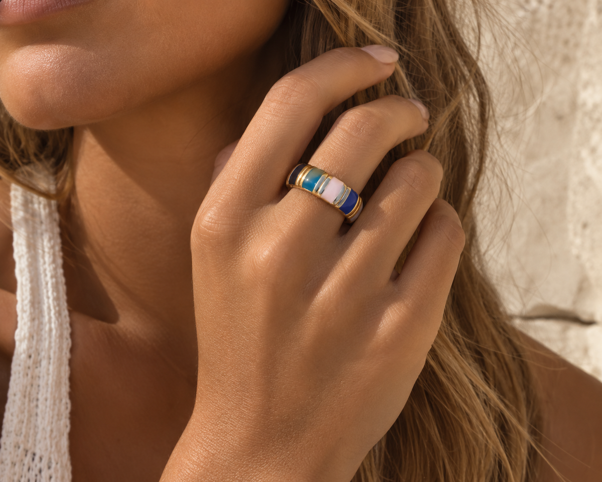 Capri Rainbow Ring
