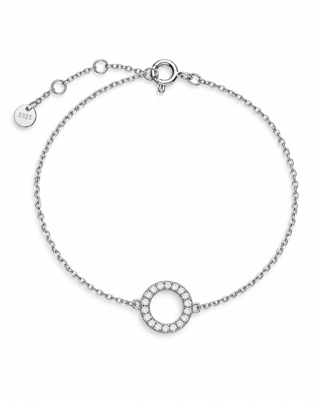 Crystal Circle Bracelet