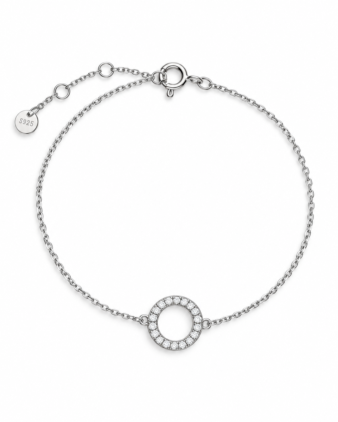 Crystal Circle Bracelet