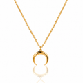 Luna Arc Crescent Necklace