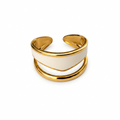 Double White Ring