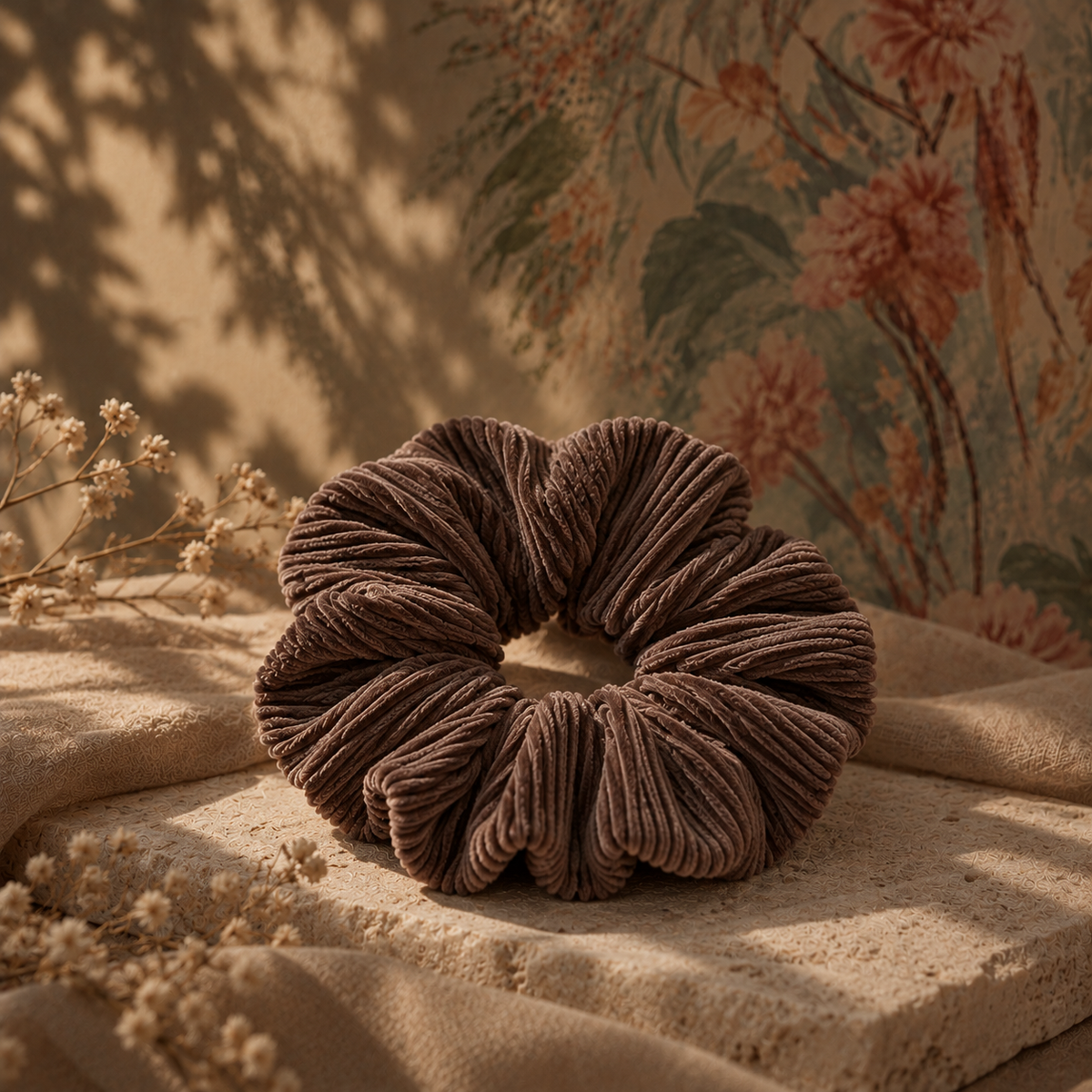 Velvet Scrunchie Coffee