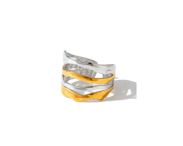 Geometric Wrap Ring