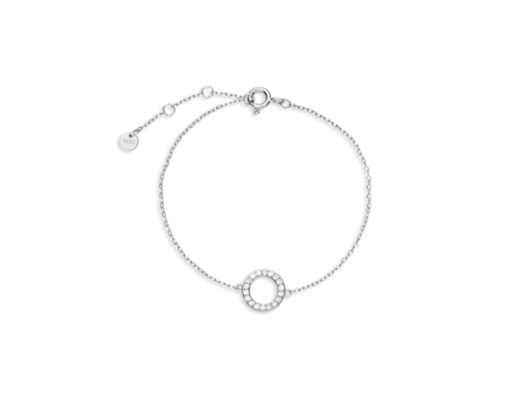 Crystal Circle Bracelet