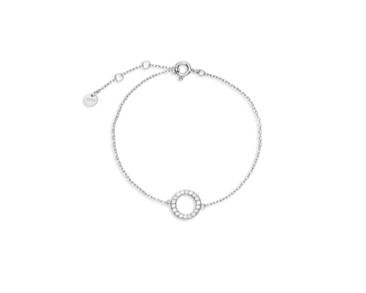 Crystal Circle Bracelet