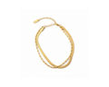 May Double Layer Bracelet on pure white background