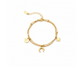 Luna Charm Bracelet – Pure White Background