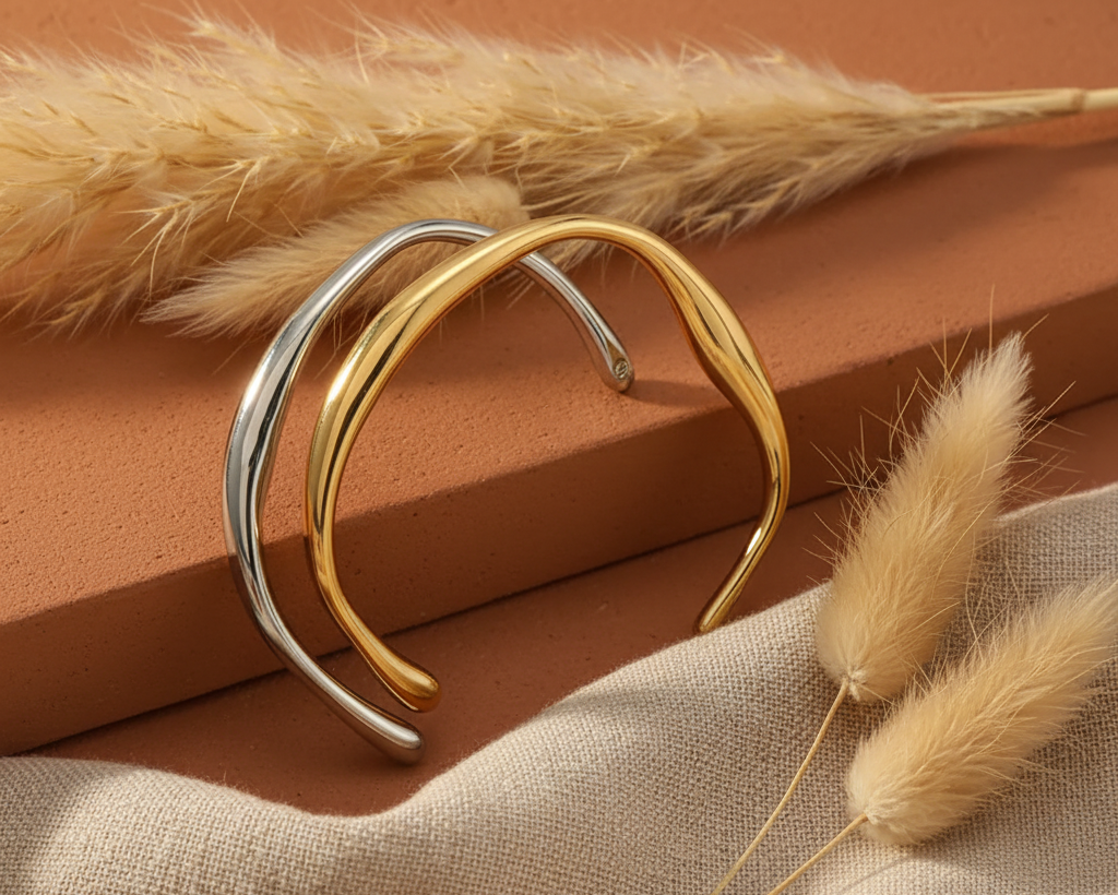 Luna Flow Duo Cuff Bangle – Boho
