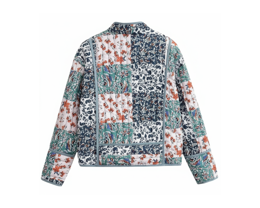 Rose Jacket back - pure white
